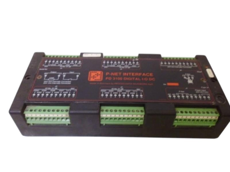 PROCES-DATA PD 3100 P-NET INTERFACE DIGITAL I/O DC  UNMP