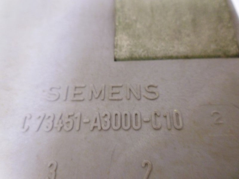 SIEMENS C73451-A3000-C10 POWER SUPPLY CONTROL  UNMP