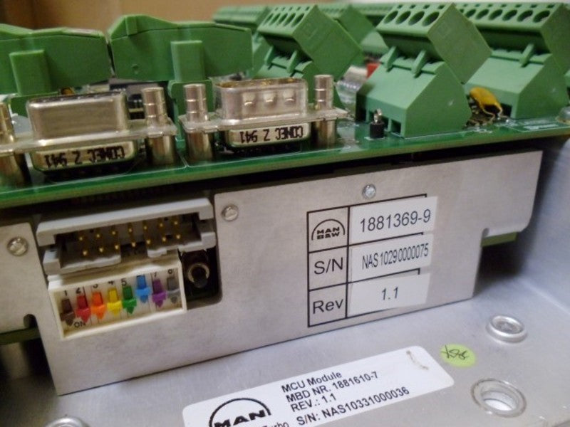 MAN B&W DIESEL 1881610-7 MCU MODULE  UNMP