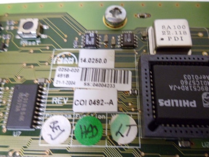 MAN B&W 1211636-9 BACKUP CONTROL UNIT COI: 492-A  UNMP