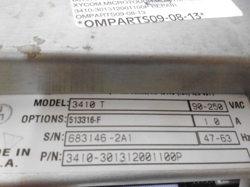 XYCOM AUTOMATION 3410T 3410-301312001100P  NSMP