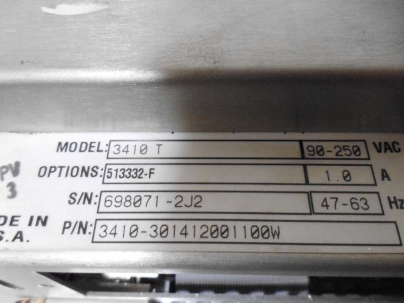 ECOLAB 3410T OPERATOR INTERFACE 301412001100W  UNMP