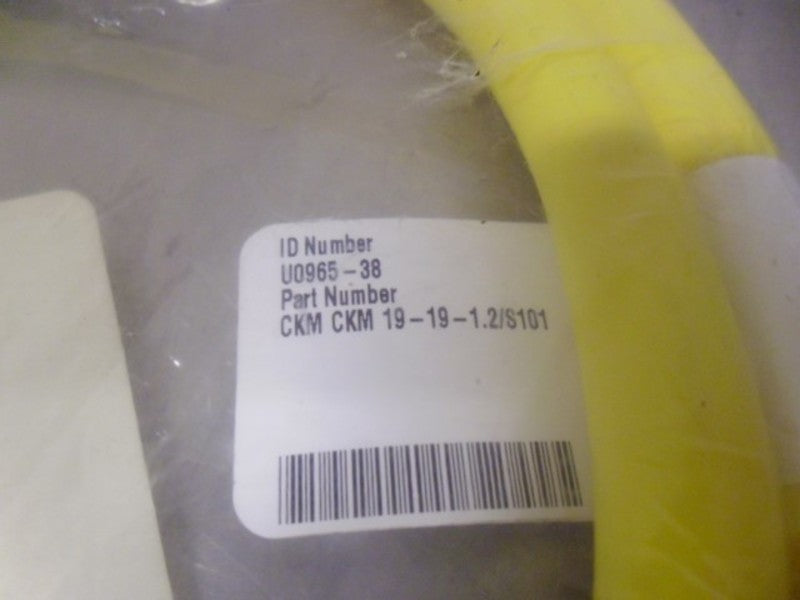 TURCK CKM CKM 19-19-1.2/S101 MOLDED CORDSET * NEW IN FACTORY BAG *