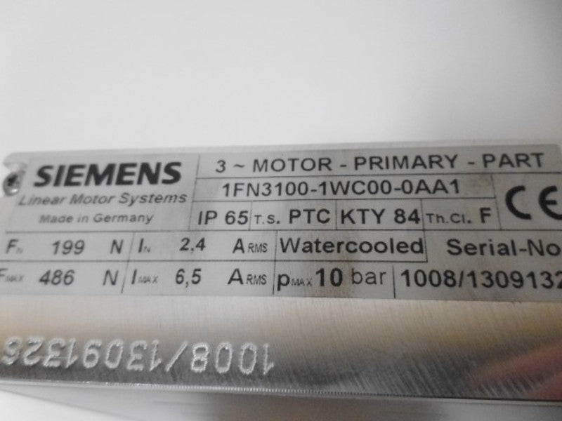 SIEMENS 1FN3100-1WC00-0AA1  NSMP