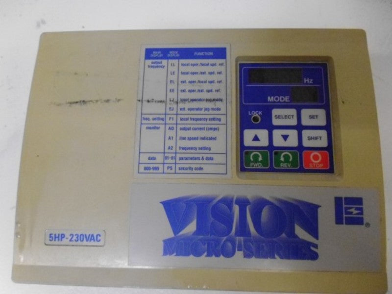 EMERSON WM 2150 DRIVE HP RATING: 5.0  UNMP