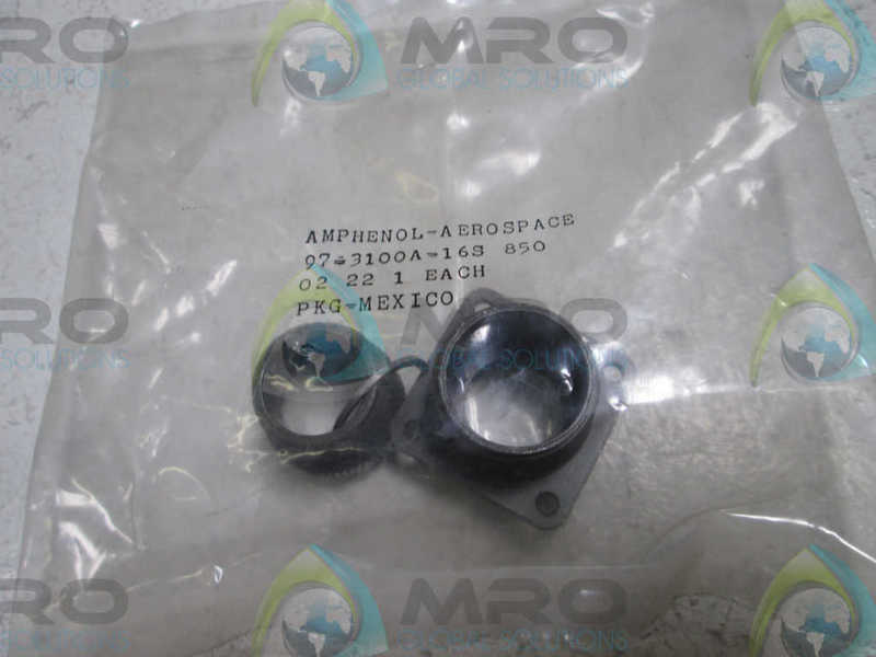 AMPHENOL 97-3100A-16S 850 CIRCULAR SHELL RCPT  NSMP