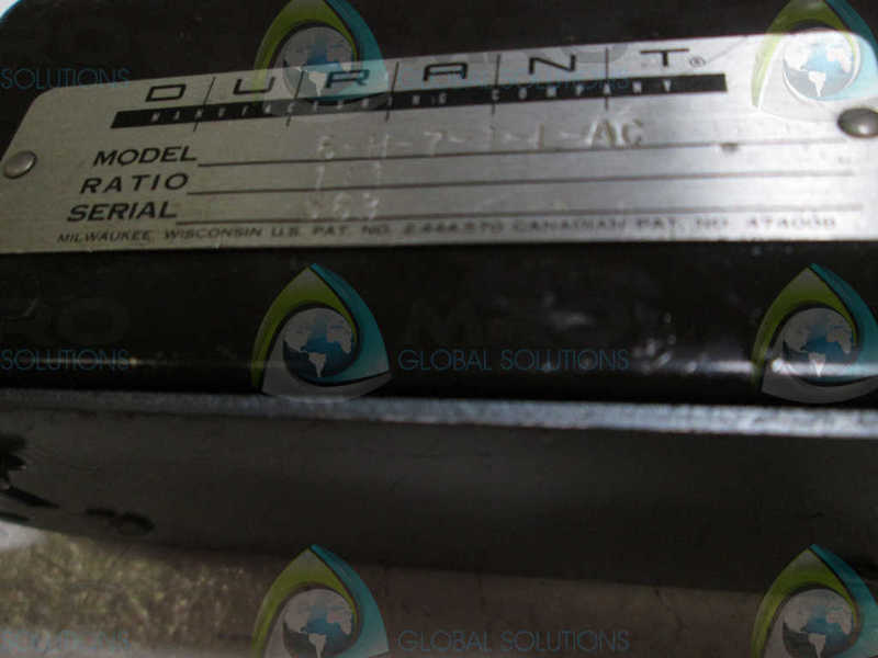 DURANT 6-H-7-1-L-AC TIMER (AS IS)  UNMP