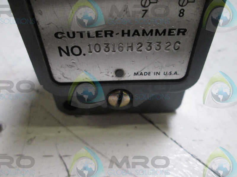 CUTLER HAMMER 10316H2332C LIMIT SWITCH  UNMP