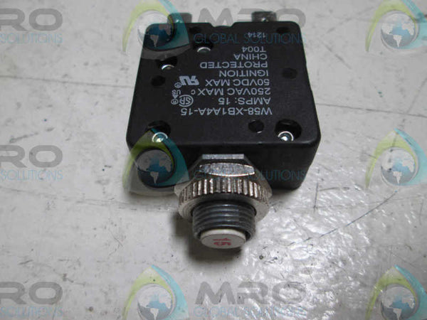POTTER & BRUMFIELD W58-XB1A4A-15 CIRCUIT BREAKER 15A  NSNP