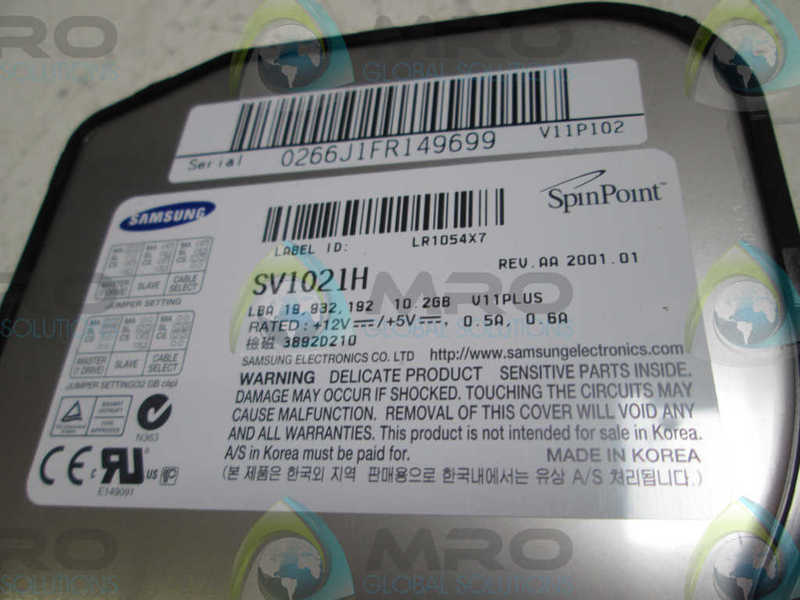 SAMSUNG SV1021H HARD DRIVE  NSNP
