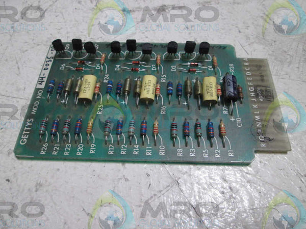 GETTYS 44-0035-00 PC BOARD  UNMP