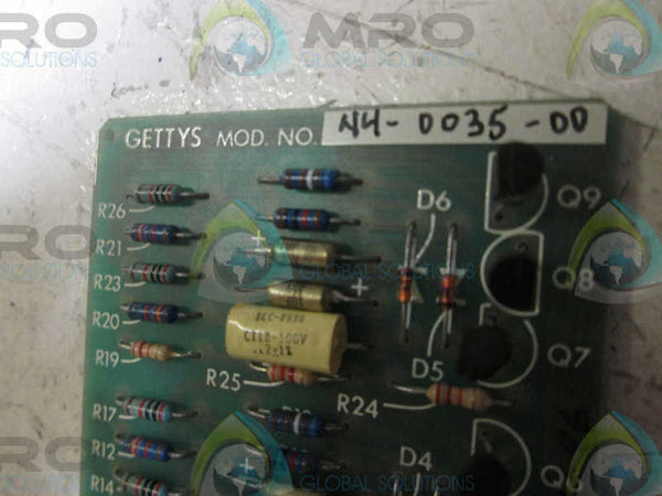 GETTYS 44-0035-00 PC BOARD  UNMP
