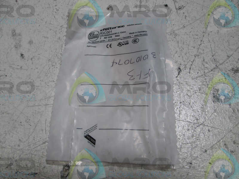 IFM EFECTOR IGC001 INDUCTIVE PROXIMITY SENSOR  NSMP
