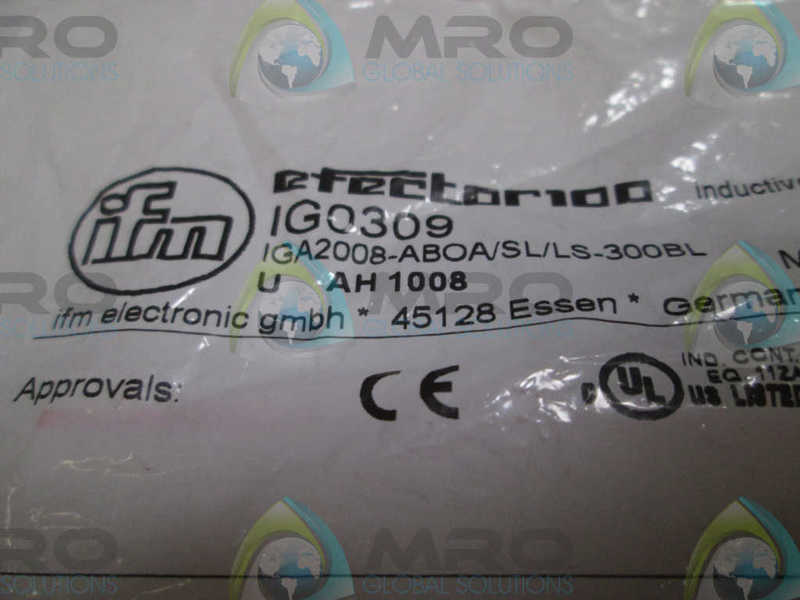 IFM EFECTOR IG0309 INDUCTIVE PROXIMITY SENSOR  NSMP