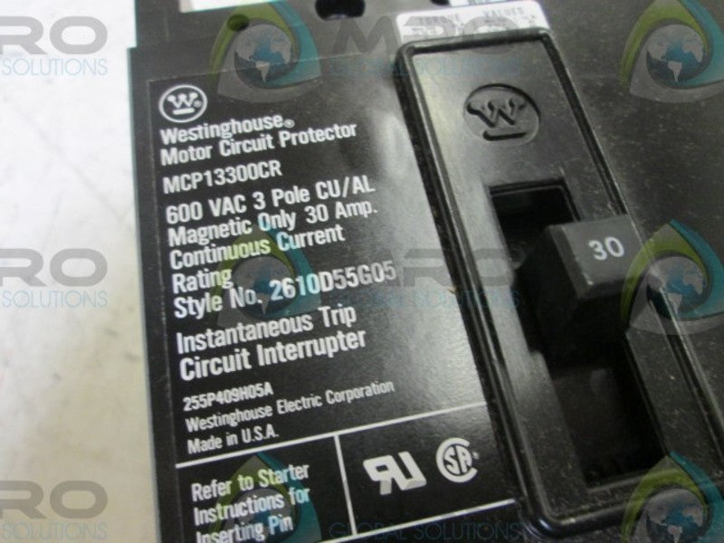 WESTINGHOUSE MCP133000CR CIRCUIT PROTECTOR  NSMP