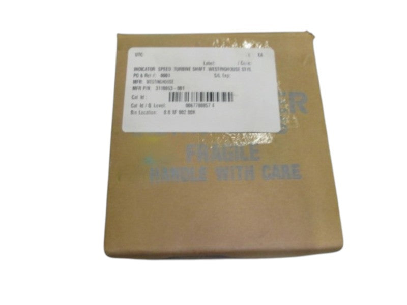 WESTINGHOUSE 3110863-001 SPEED INDICATOR  NSMP
