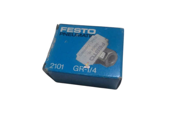 FESTO GR-1/4 ONE WAY CONTROL VALVE  NSMP