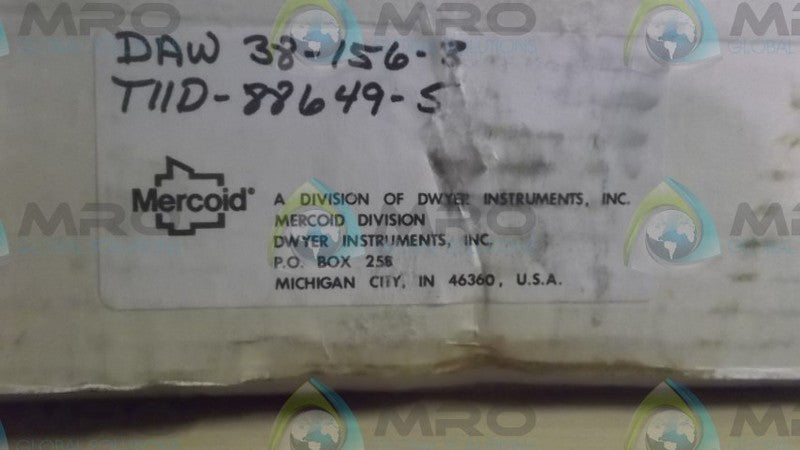 MERCOID DAW 38-156-8  NSMP