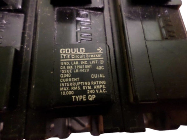 GOULD Q340 CIRCUIT BREAKER  UNMP