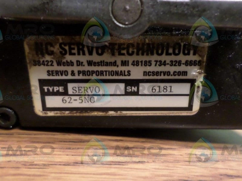 NC SERVO SERVO 62-5NC  UNMP