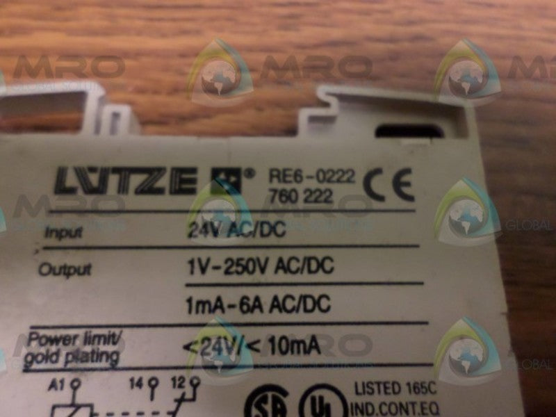 LUTZE RE6-0222  UNMP