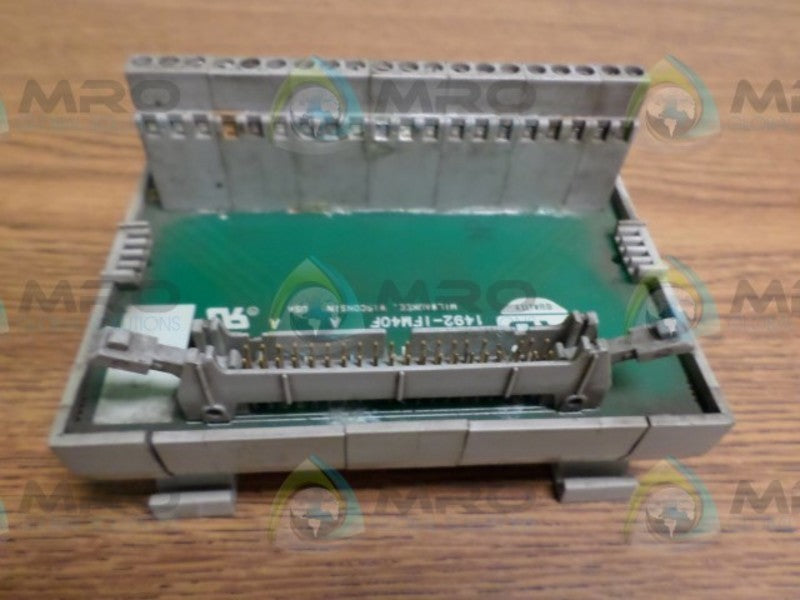 ALLEN BRADLEY 1492-IFM40F INTERFACE MODULE SER. A  UNMP