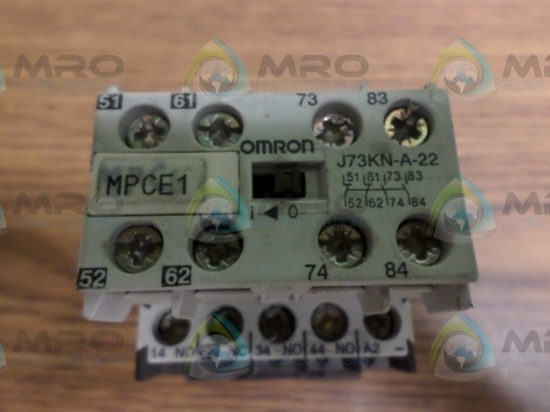 OMRON J73KN-A-22  UNMP