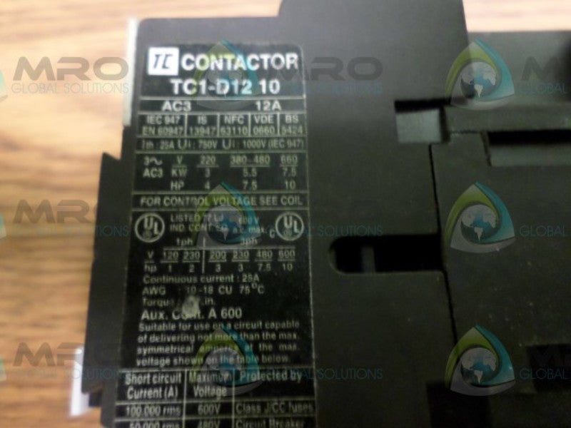 TC TC1-D12-10  UNMP