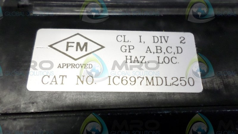 GE FANUC IC697MDL250 INPUT MODULE  NSMP
