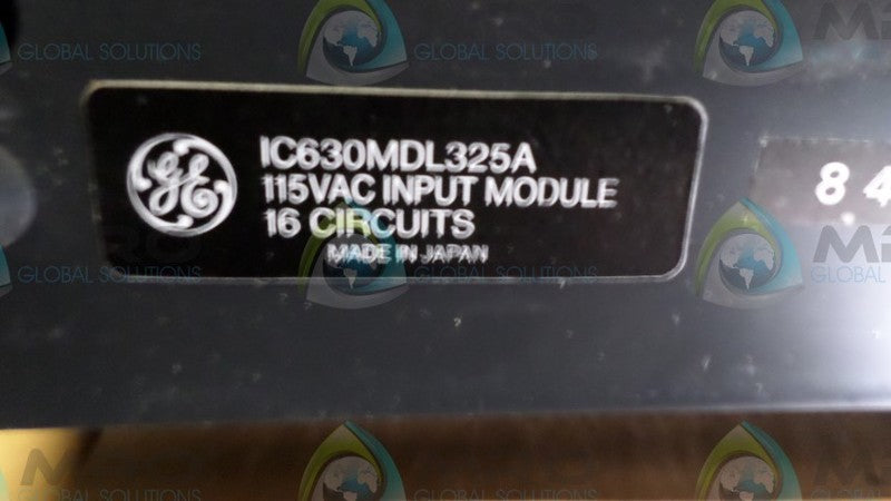 GENERAL ELECTRIC IC630MDL325A 115VAC NSMP