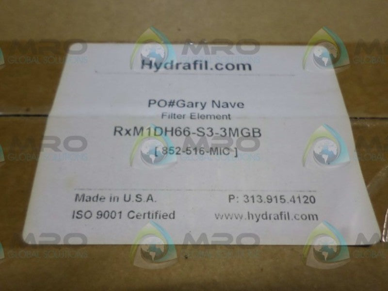 HYDRAFIL RXM1DH66-S3-3MGB  NSMP