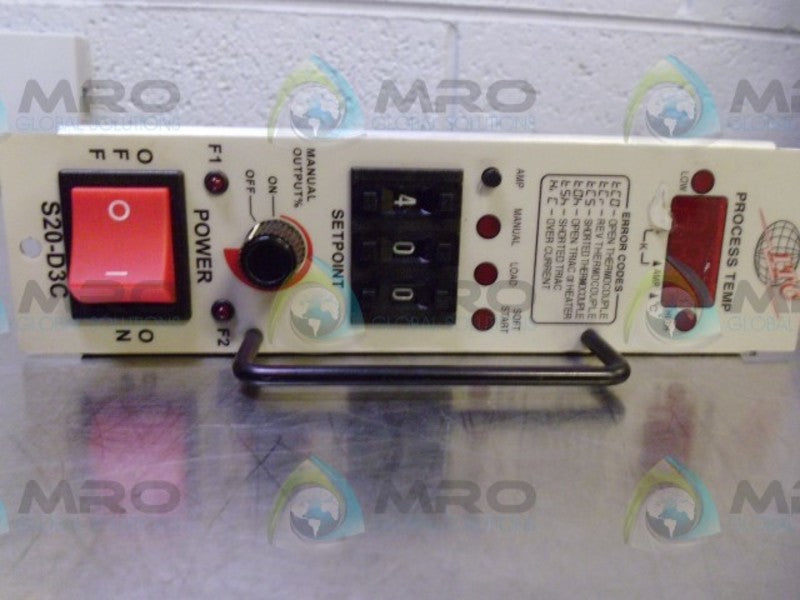 ITC S20-D3C TEMPERATURE CONTROLLER * REPAIRED *