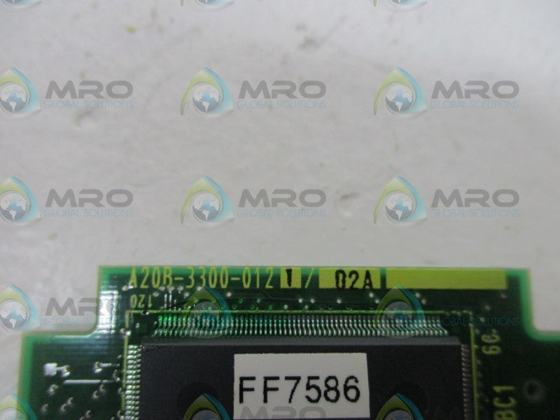 FANUC A20B-3300-0121/02A SERVO CARD  NSMP