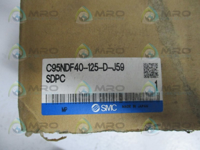 SMC C95NDF40-125-D-J59SDPC PNEUMATIC CYLINDER  NSFS