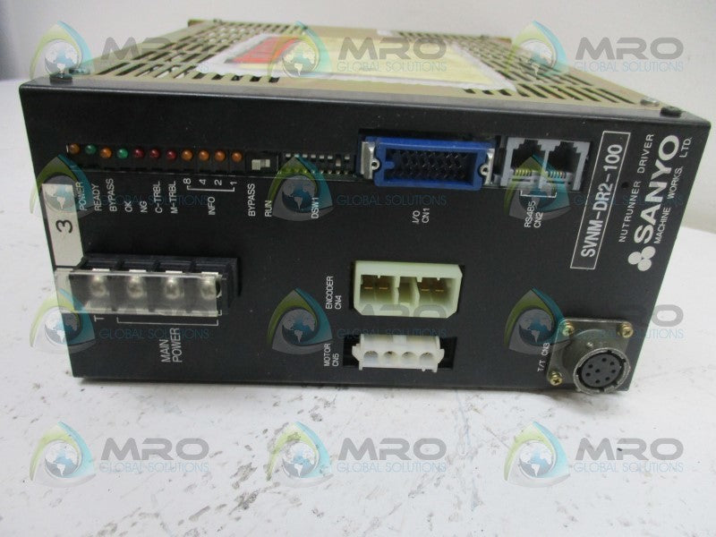SANYO SVNM-DR2-100 NUTRUNNER DRIVER  UNMP