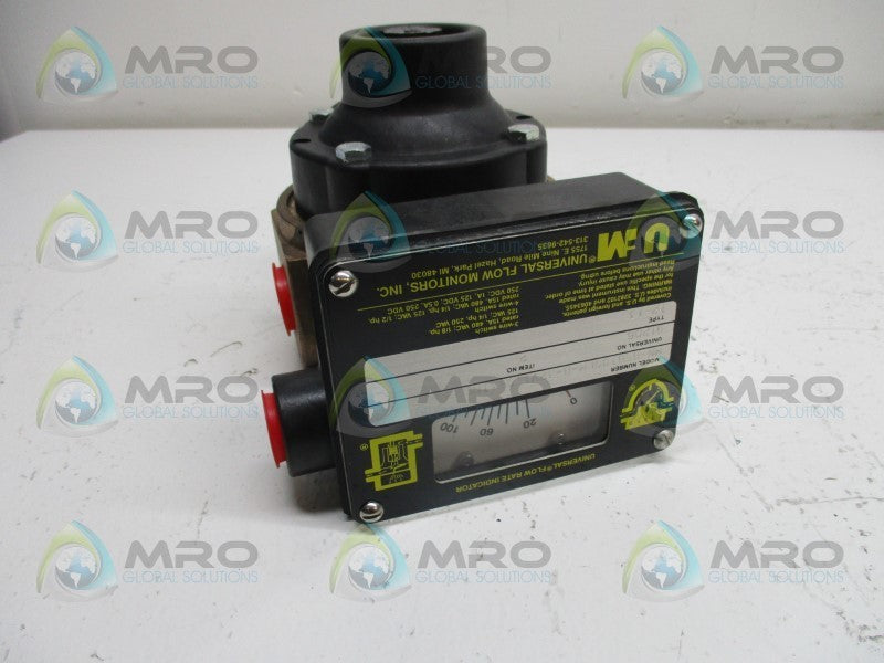 UFM MN-BSB100LM-8-32V1.0-A1NL FLOW METER 0-100 LPM  NSNP