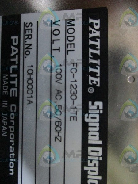 PATLITE FC-1230-1TE  NSNP