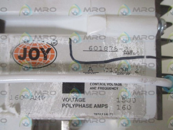 JOY 601878-2 CONTACTOR W/ 601548-0074  UNMP