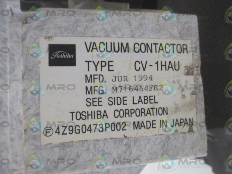TOSHIBA CV-1HAU UNMP