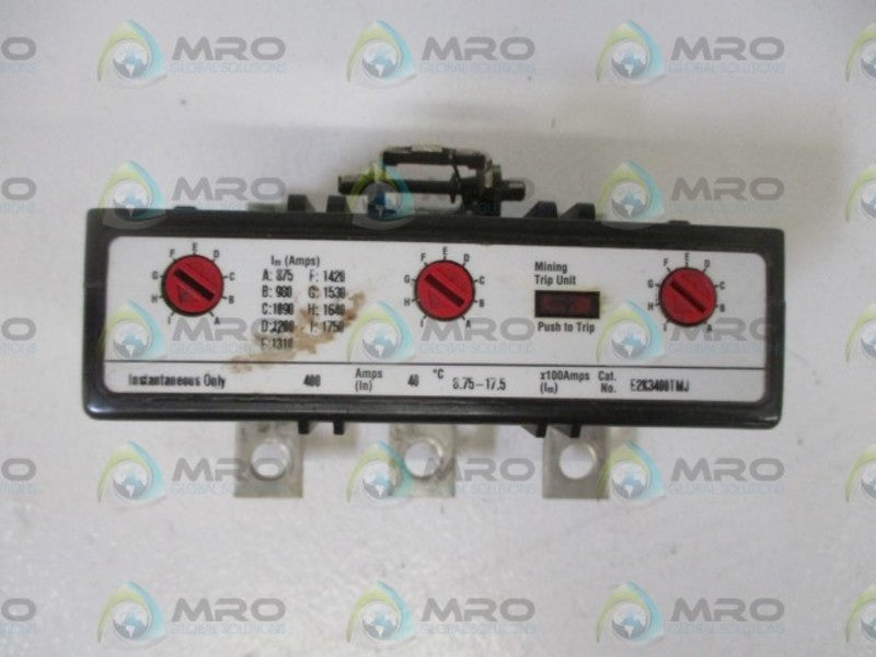 CUTLER HAMMER E2K3400TMJ UNMP