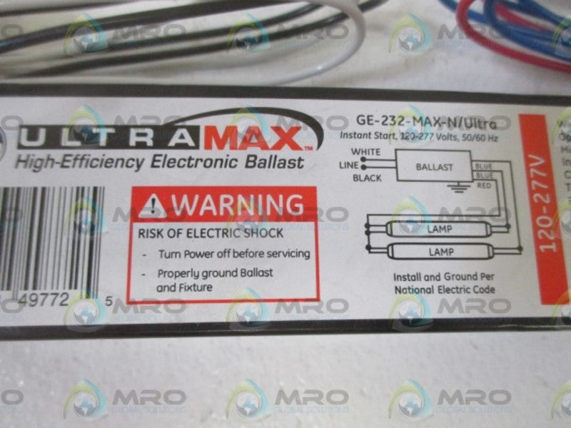 GENERAL ELECTRIC GE232MAX-N/ULTRA NSNP