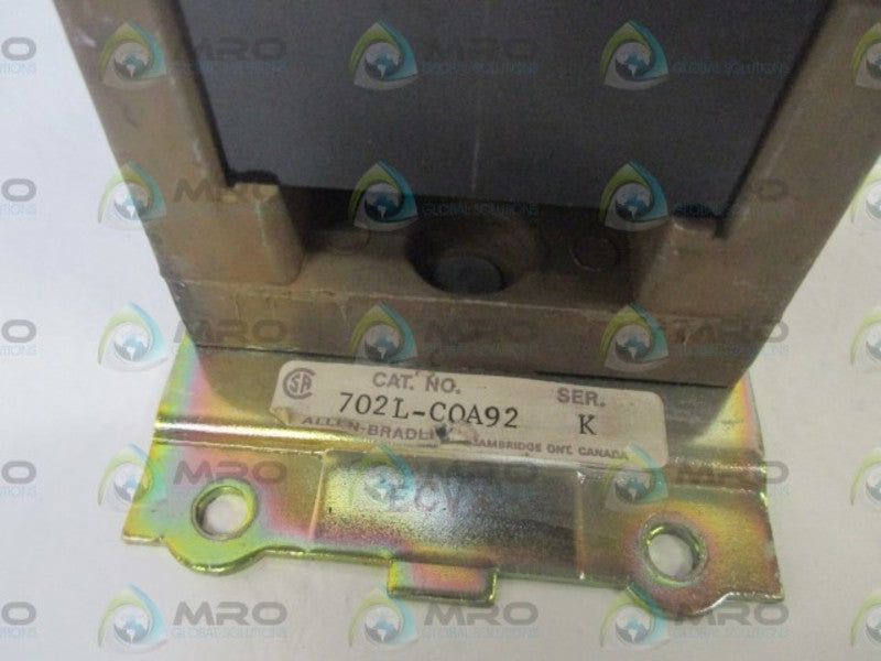INDUSTRIAL SPARE PART 702L-COA92 SER. K 120V UNMP