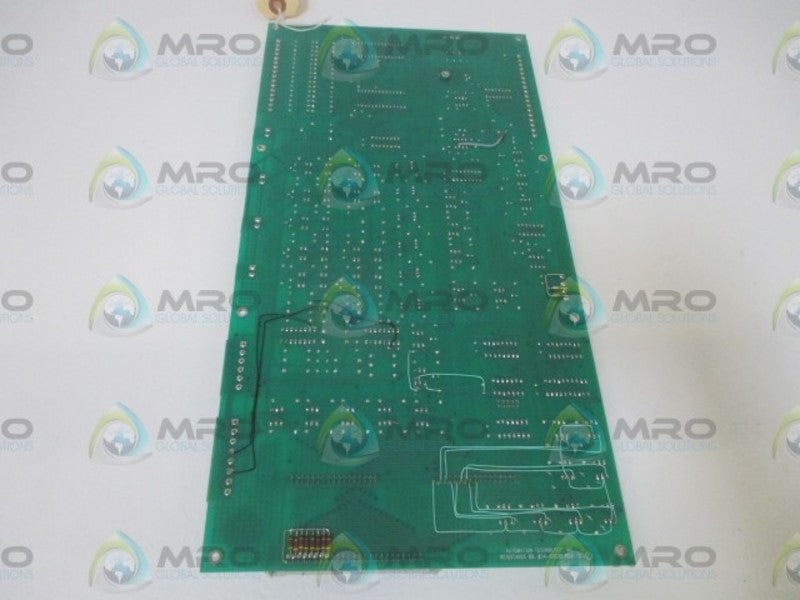 AUTOMATION TECHNOLOGY, INC. 05-09229 RESITANCE BOARD  NSNP