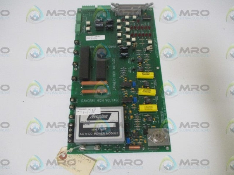 AUTOMATION TECHNOLOGY, INC. 05-09172D HI-POT TRIP BOARD REMAN