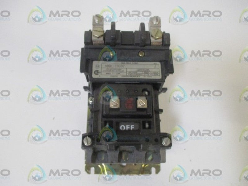 INDUSTRIAL SPARE PART 500L-COD92 SER. A 115-120V  UNMP