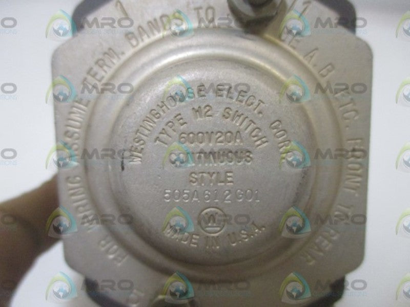 WESTINGHOUSE 505A612G01 UNMP