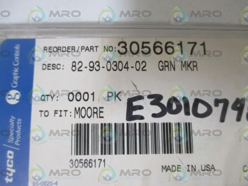 LOT OF 2 TYCO 82-93-0304-02 NSMP