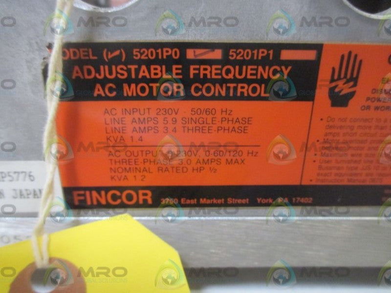 FINCOR 5201P0 NSNP