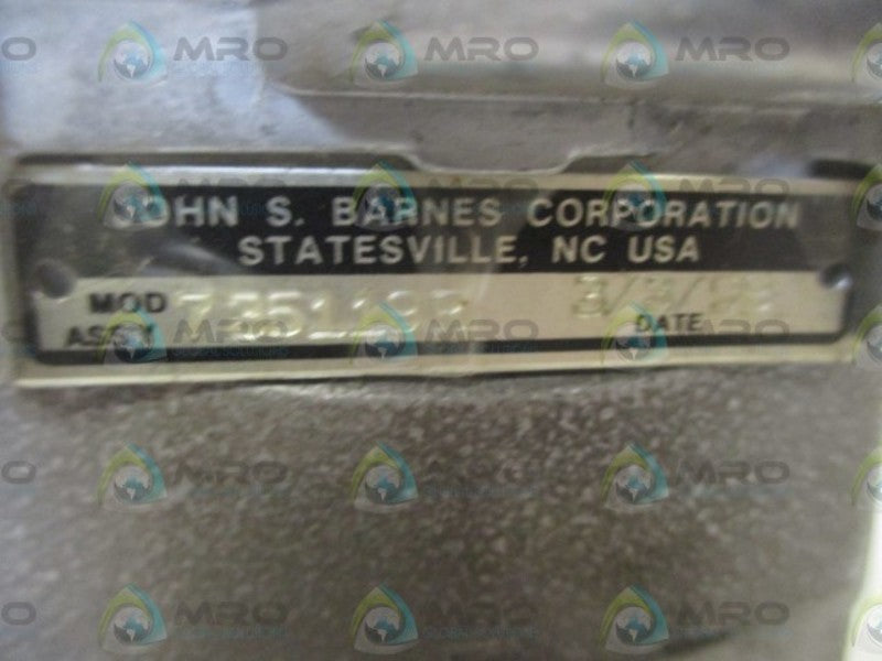 JOHN S.BARNES 735119R NSNP