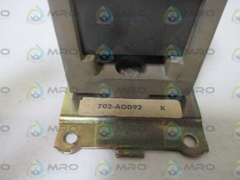 INDUSTRIAL SPARE PART 702-AOD92 SER. K UNMP